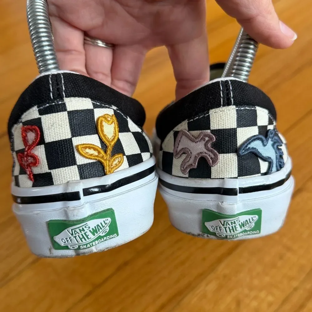 Vans Skate Era Skateistan Checkerboard Canvas Suede Men Shoes Size 5.5 - Picture 9 of 12